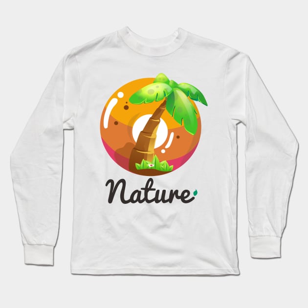 Nature Green Long Sleeve T-Shirt by jameshtate